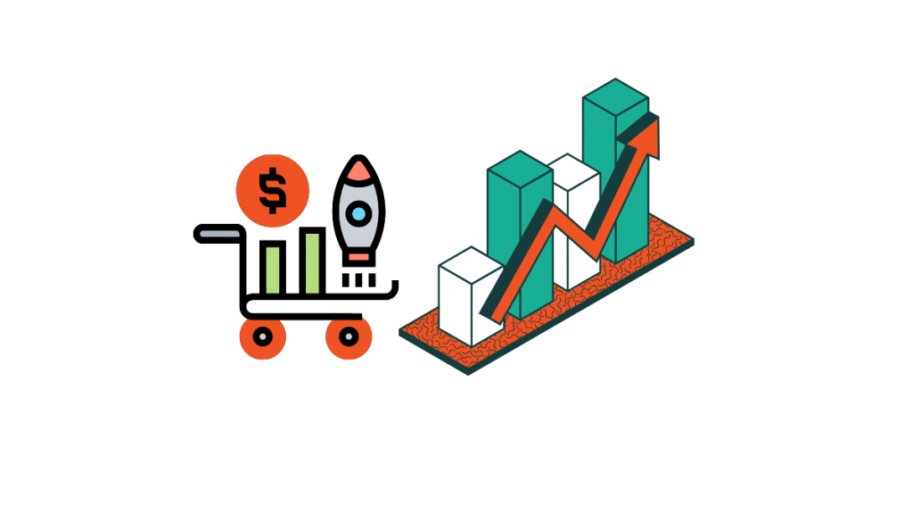 Latest : What Pricing Strategies Does Insta Repricer Tool Support? 4 Dynamic chart on Insta Repricer showing sales velocity repricing, where prices adjust according to the rate of sales, maximizing profits on popular items.